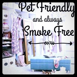 Smoke free pet friendly